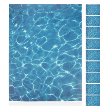 40Stk Plastikwasser Aufkleber Für DIY Und See