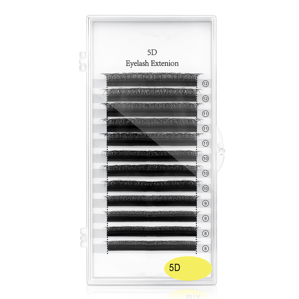 Penghui-Toys (10Mm) 5 Leaf Clover False Eyelashes Lengthening Wispy Curly Eyelashes For Eyes Beauty Lovers Girls