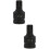 2Pièces Douilles Auto Triple Spline Noir Durable 8