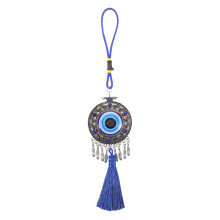 Pendentif Œil Bleu Alliage Pour Protection Chance