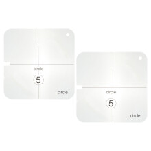 2Pcs Clear Multipurpose Quilting Templates for Patchwork Sewing Tools