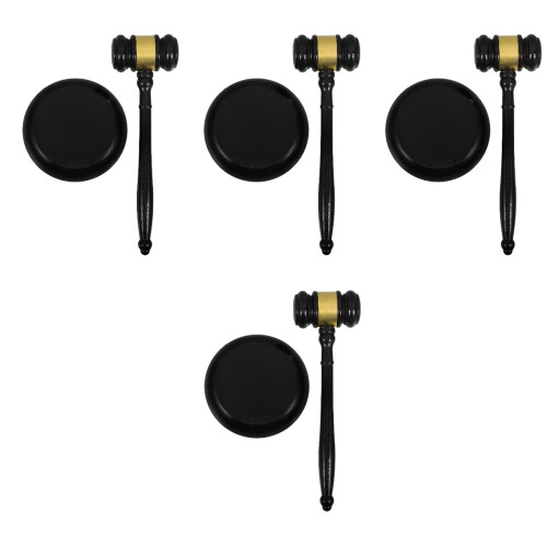 4Ensembles Maillets De Juge En Bois Son Usage Festif 2