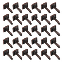 Craft Rivets 300pcs Square Double Feet Studs For Diy Projects