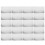 20Pièces Planche Gâteau Blanc Ondulé, Carton Épais 2 Mm, Usage Unique 1