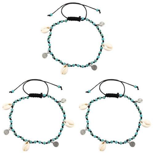 3Pièces Bracelet De Durable De Pied 2