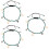 3Pièces Bracelet De Durable De Pied 7