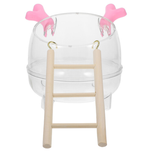 Material Hamster Bathtub Transparent Daily Use 1pack
