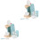 2Ensembles Jouet Machine Café En Bois Durable Pour Jeu D'enfant 3