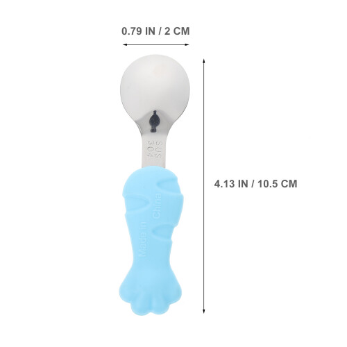 1Ensemble Kit Cartoon Silicone Acier Inoxydable 1