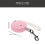 2Pièces Laisse Ajustable Pour , Rose, Confortable 9