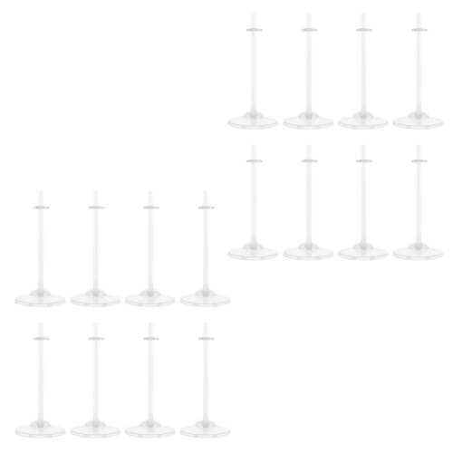 Toy Display Stands Plastic 16pcs 8.25x3.93x2.95in