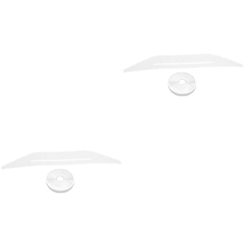 2Pièces Cache Ventilateur Perçage Adhésif 2