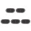 5Pièces Patch Protecteur Noir Durable Pour Double Pédale De Batterie 9