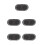 5Pièces Patch Protecteur Noir Durable Pour Double Pédale De Batterie 11