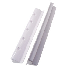 2Pcs ABS White Solar Panel Rack Uv Resistant Roof Boat Rv Bracket