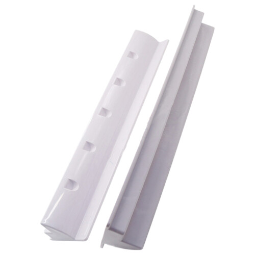 2Pcs ABS White Solar Panel Rack Uv Resistant Roof Boat Rv Bracket