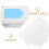 160Pièces Coton Doux Lingettes Jetables Nettoyage 6