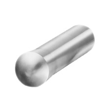 Pilon À Ail En Métal Argenté Manche Ergonomique Maison
