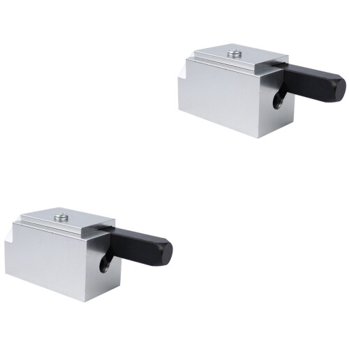 2Pièces Ciseau D'angle Argenté Ergonomique Pour Serrure Porte Bois 2