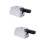 2Pièces Ciseau D'angle Argenté Ergonomique Pour Serrure Porte Bois 7