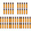 50Pièces Flacons Roll-on Verre Marron Pour 2