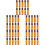 50Pièces Flacons Roll-on Verre Marron Pour 5