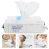 160Pièces Coton Doux Lingettes Jetables Nettoyage 10
