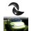 Real Kolfiber Front Headlight Ögonlock Ögonfransskydd för Beetle 1995-2011  Ljus Eyebrows Trim 3
