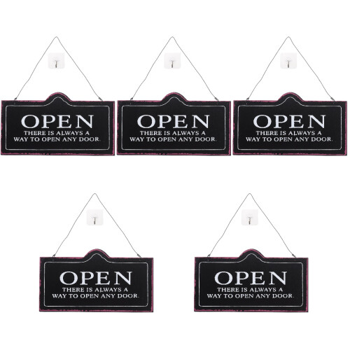 5Pièces Porte Multifonction Ouvert Fermé Durable 2