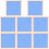 8Pièces Tableau Message Hexagonal Ciel Pour Atelier Enfants 8