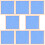 8Pièces Tableau Message Hexagonal Ciel Pour Atelier Enfants 9