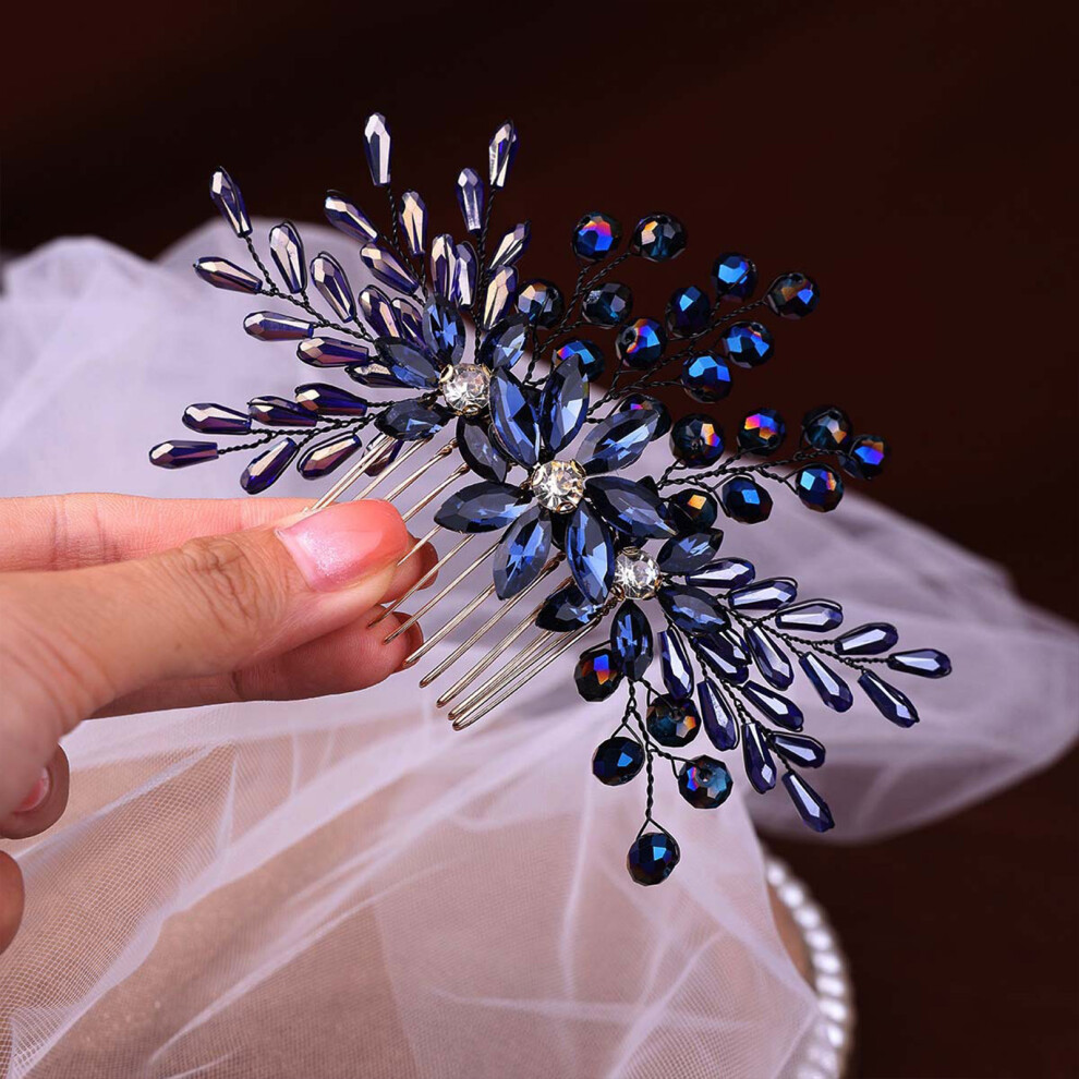 Phui-Pet-Supplies Bridal U-Shape Hairpin, Anti-Slip Hair Comb For Weddings