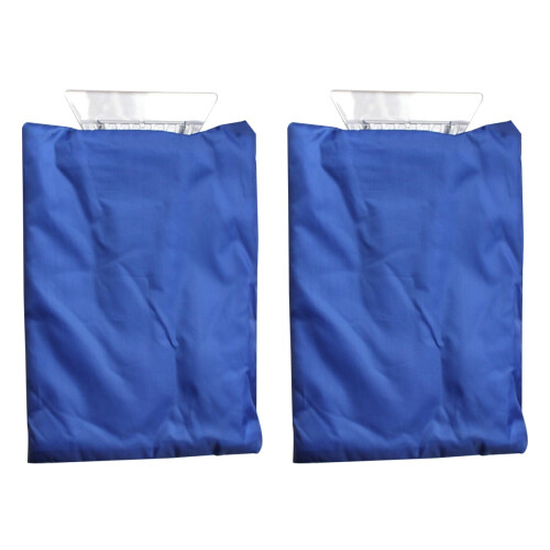 2Pièces Grattoir Neige Bleu Avec Chaud, Plastique Durable 2
