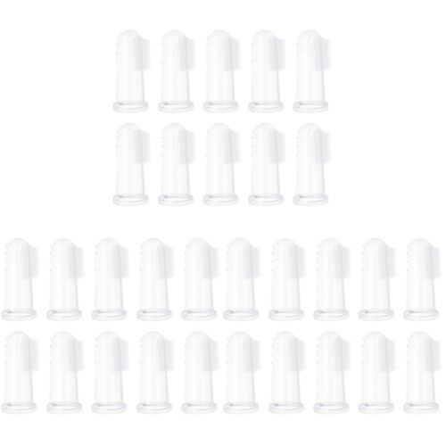30Ensembles Silicone Blanches Usage Pour Animaux 2