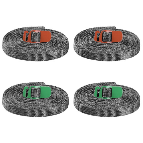 8Pièces Sangles De Fixation Multicolores Pour Camping Et Randonnée 1