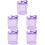 5Pièces Sac Coquillages Violet Mesh Pour Sorties 5