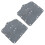 18Pièces Accessoires Casque Casque Liner Gris Lavable Snap 9