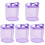 5Pièces Sac Coquillages Violet Mesh Pour Sorties 8