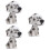3Pièces Accessoires Chien Multi Usage Décor Portable 7