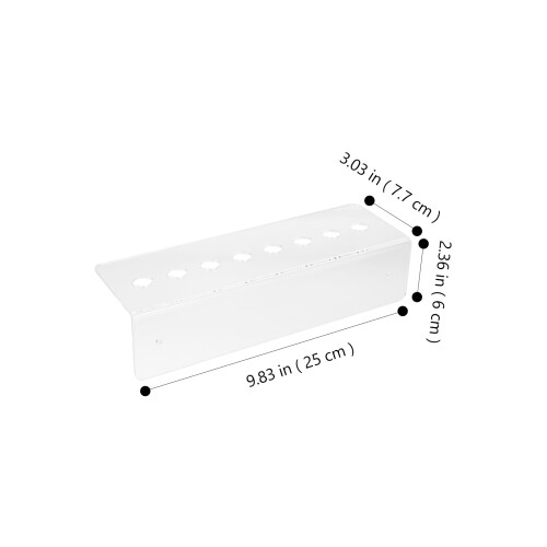 5Pièces Organisateur Mural Transparente Pour Ciseaux De 1