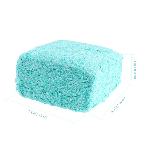 Papier De Couchage Vert Pour Hamsters Petits Rongeurs 1