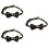 3Pièces Colliers Adorables Pour Chats Avec Nœud Décor 7