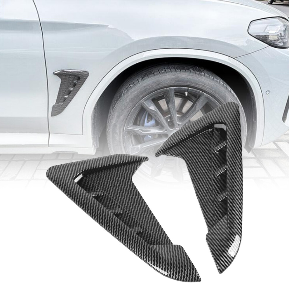 Car Side Vent Trim For X3 G01 X4 G02 M Sport Abs Carbon Fiber Style 8191386990039