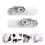 2Ensembles Adaptateur Bandeau Audio Vr En ABS Durable Stable 6