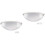 2Pièces Sauna Plastique Anti-Buée Explosion-Proof 4
