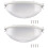 2Pièces Sauna Plastique Anti-Buée Explosion-Proof 5
