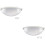 2Pièces Sauna Plastique Anti-Buée Explosion-Proof 6