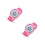 2Pièces Enfants Silicone Étanche Analogique Rose 6