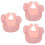 3Pièces Bavoirs Bébé Rose Confortables Avec 7
