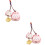 Pendentif Chat Japonais Chance Pour Téléphone 5